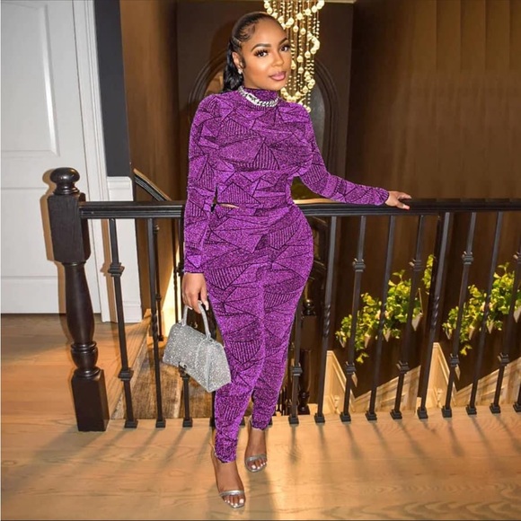 Sexy Two Piece Long Sleeve Set - Picture 1 of 3